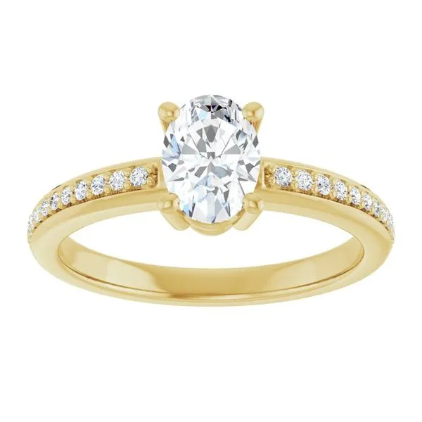Solitaire Engagement Ring Image 3 Robison Jewelry Co. Fernandina Beach, FL