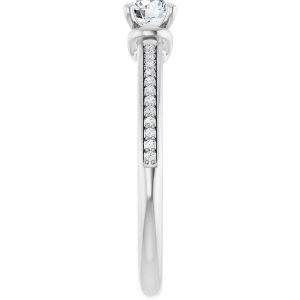 Solitaire Engagement Ring Image 4 Austin's Fine Diamonds & Jewelry Lyndhurst, NJ