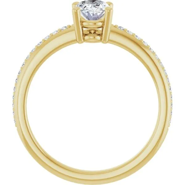 Solitaire Engagement Ring Image 2 Robison Jewelry Co. Fernandina Beach, FL