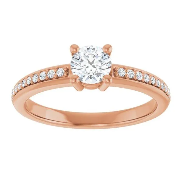 Solitaire Engagement Ring Image 3 Don's Jewelry & Design Washington, IA