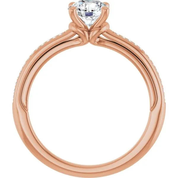 Solitaire Engagement Ring Image 2 Arezzo Jewelers Elmwood Park, IL