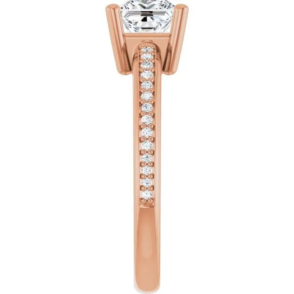 Solitaire Engagement Ring Image 4 Arezzo Jewelers Elmwood Park, IL