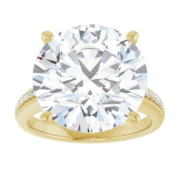 Solitaire Engagement Ring Image 3 Arezzo Jewelers Elmwood Park, IL