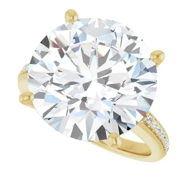 Solitaire Engagement Ring Image 5 Arezzo Jewelers Elmwood Park, IL