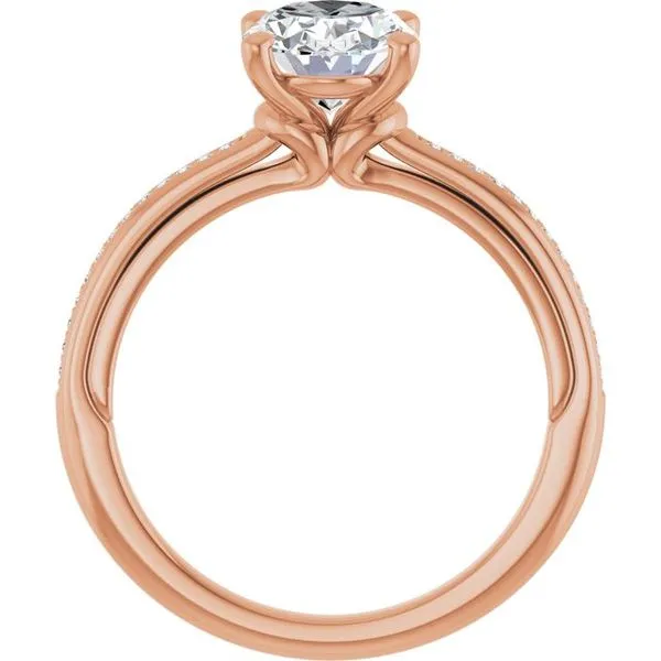 Solitaire Engagement Ring Image 2 Designer Jewelers Westborough, MA