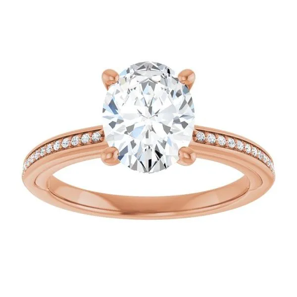 Solitaire Engagement Ring Image 3 Designer Jewelers Westborough, MA