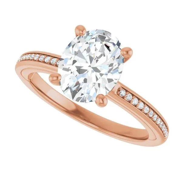 Solitaire Engagement Ring Image 5 Designer Jewelers Westborough, MA