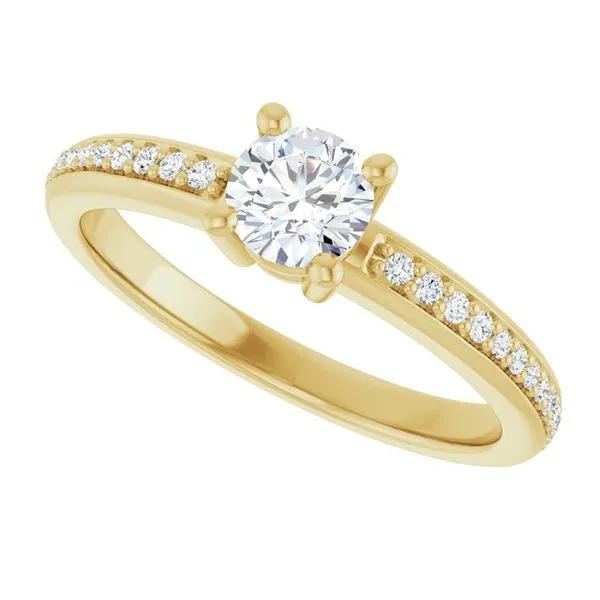 Solitaire Engagement Ring Image 5 Northwood Jewelers Northwood, OH