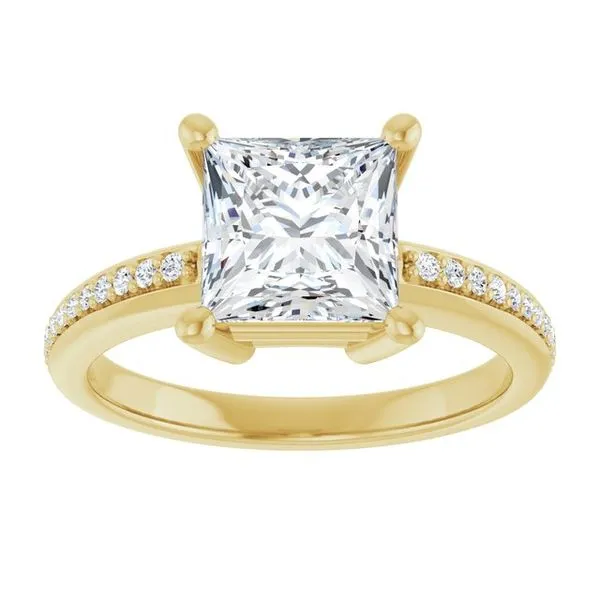 Solitaire Engagement Ring Image 3 Robison Jewelry Co. Fernandina Beach, FL