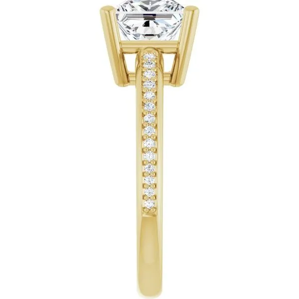 Solitaire Engagement Ring Image 4 Vulcan's Forge LLC KANSAS CITY, MO