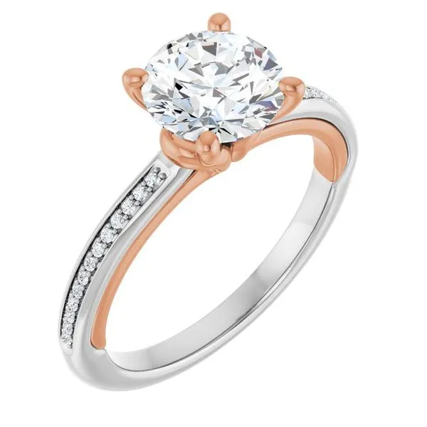 Solitaire Engagement Ring J. West Jewelers Round Rock, TX