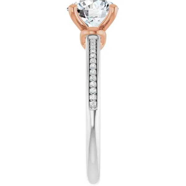 Solitaire Engagement Ring Image 4 Vulcan's Forge LLC KANSAS CITY, MO