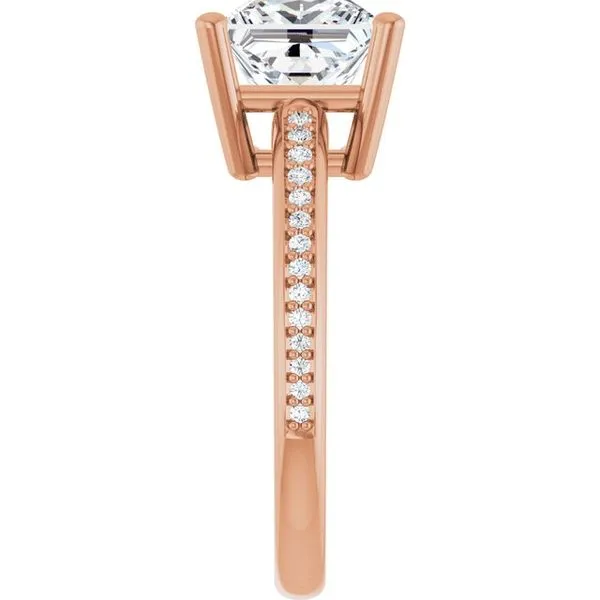 Solitaire Engagement Ring Image 4 Northwood Jewelers Northwood, OH