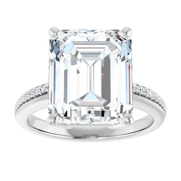 Solitaire Engagement Ring Image 3 Collard Jewelers League City, TX