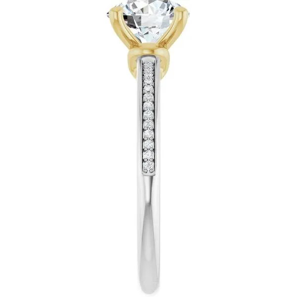 Solitaire Engagement Ring Image 4 Vulcan's Forge LLC KANSAS CITY, MO