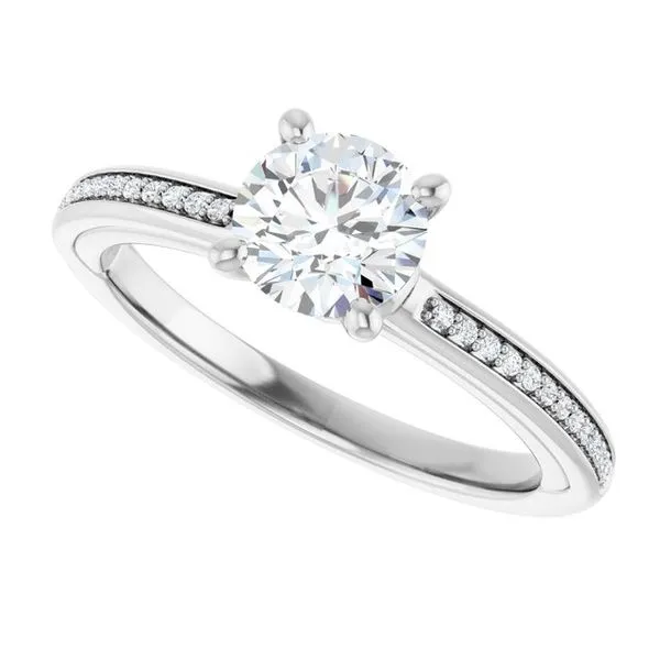 Solitaire Engagement Ring Image 5 Clater Jewelers Louisville, KY
