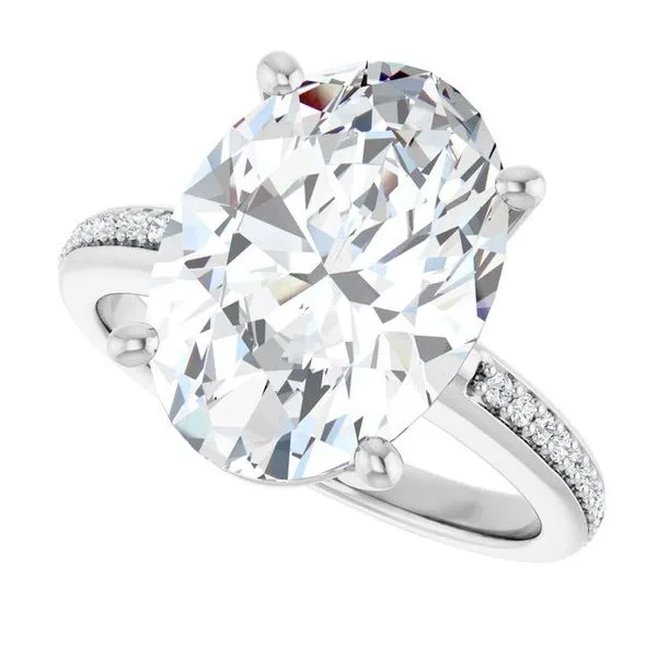 Solitaire Engagement Ring Image 5 Northwood Jewelers Northwood, OH