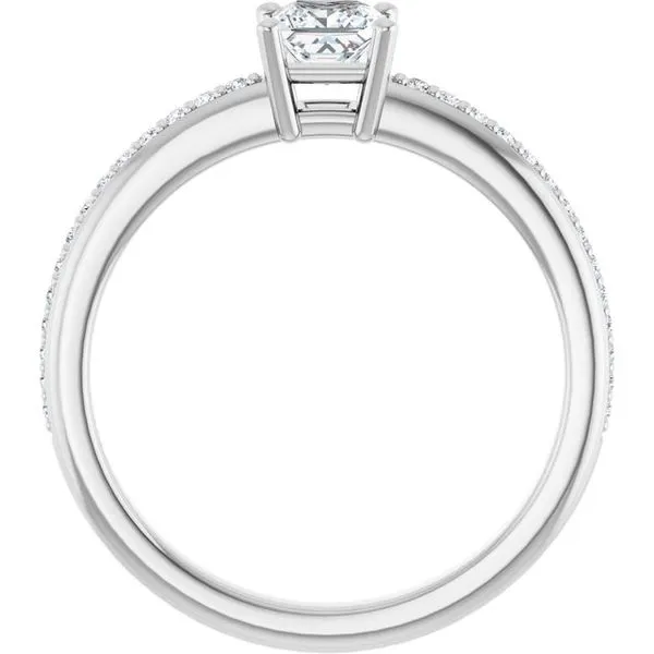 Solitaire Engagement Ring Image 2 Arezzo Jewelers Elmwood Park, IL