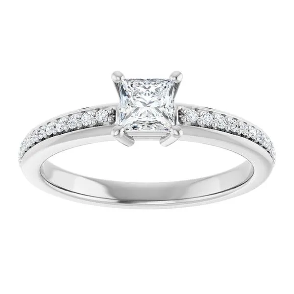 Solitaire Engagement Ring Image 3 Clater Jewelers Louisville, KY