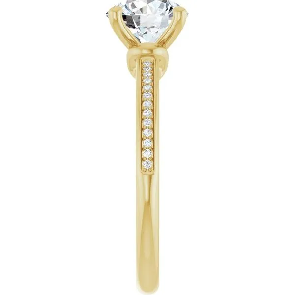 Solitaire Engagement Ring Image 4 Arezzo Jewelers Elmwood Park, IL