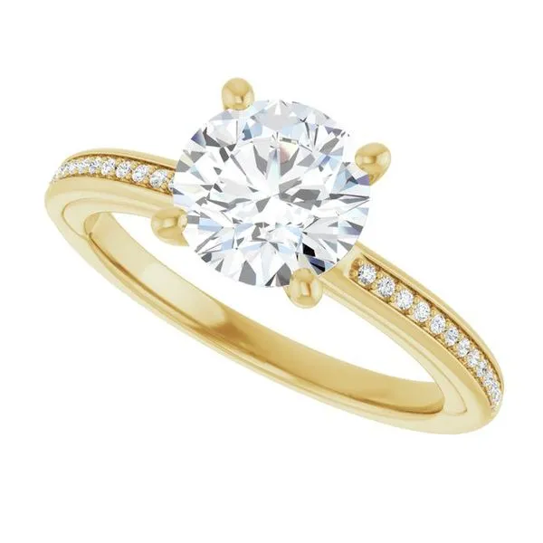 Solitaire Engagement Ring Image 5 Clater Jewelers Louisville, KY