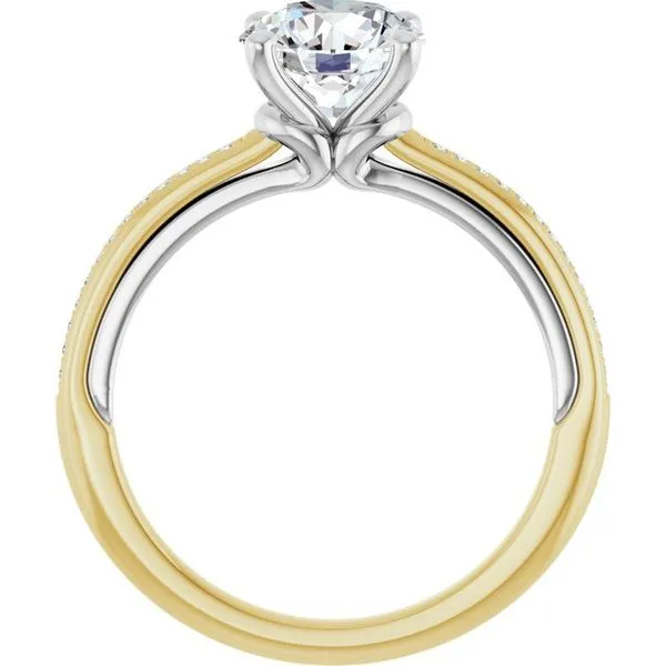 Solitaire Engagement Ring Image 2 Michael Szwed Jewelers Longmeadow, MA