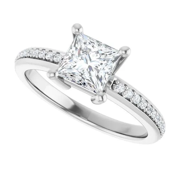 Solitaire Engagement Ring Image 5 Northwood Jewelers Northwood, OH