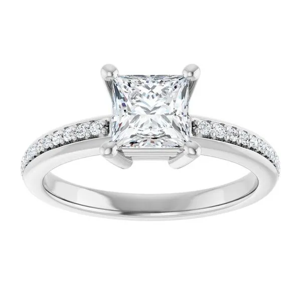 Solitaire Engagement Ring Image 3 Northwood Jewelers Northwood, OH