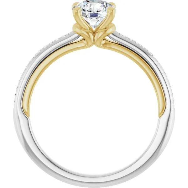 Solitaire Engagement Ring Image 2 Michael Szwed Jewelers Longmeadow, MA