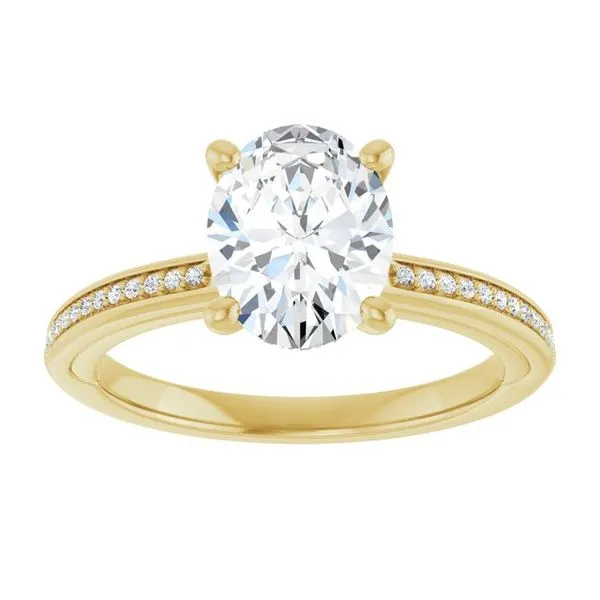 Solitaire Engagement Ring Image 3 Arezzo Jewelers Elmwood Park, IL