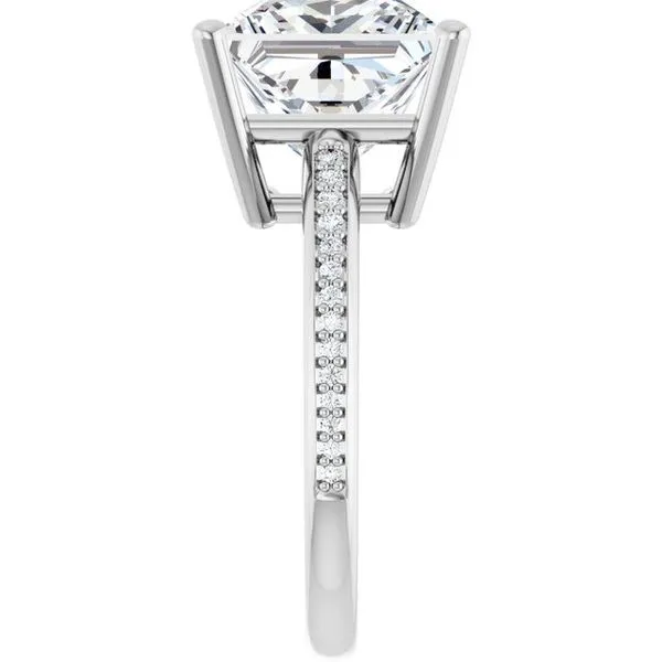 Solitaire Engagement Ring Image 4 Arezzo Jewelers Elmwood Park, IL