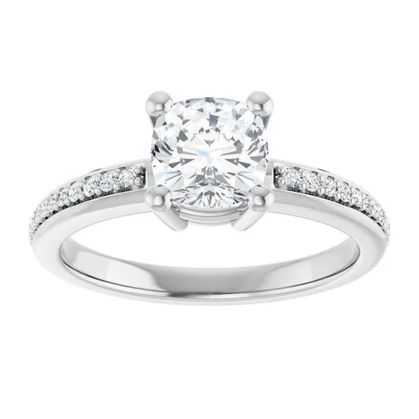 Accented Engagement Ring Image 3 Mark Jewellers La Crosse, WI