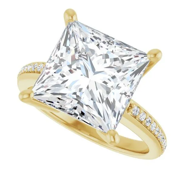 Solitaire Engagement Ring Image 5 Northwood Jewelers Northwood, OH