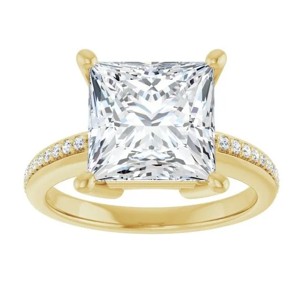 Solitaire Engagement Ring Image 3 Jimmy Smith Jewelers Decatur, AL