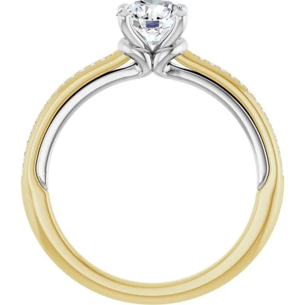 Solitaire Engagement Ring Image 2 Arezzo Jewelers Elmwood Park, IL