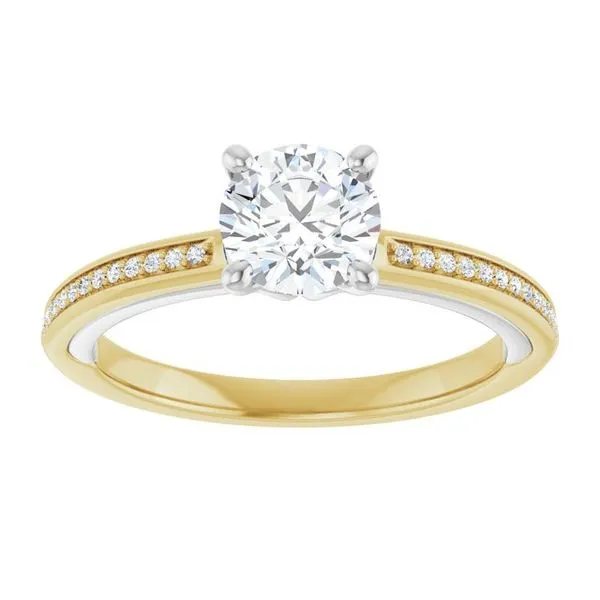 Solitaire Engagement Ring Image 3 Arezzo Jewelers Elmwood Park, IL