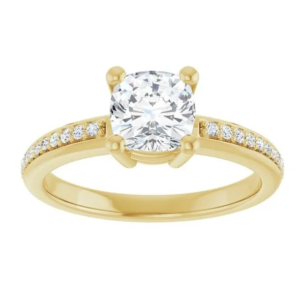 Solitaire Engagement Ring Image 3 Jimmy Smith Jewelers Decatur, AL
