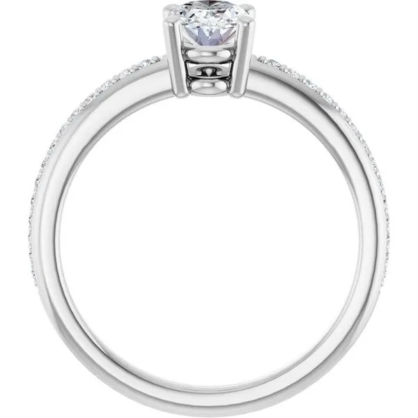 Solitaire Engagement Ring Image 2 Don's Jewelry & Design Washington, IA