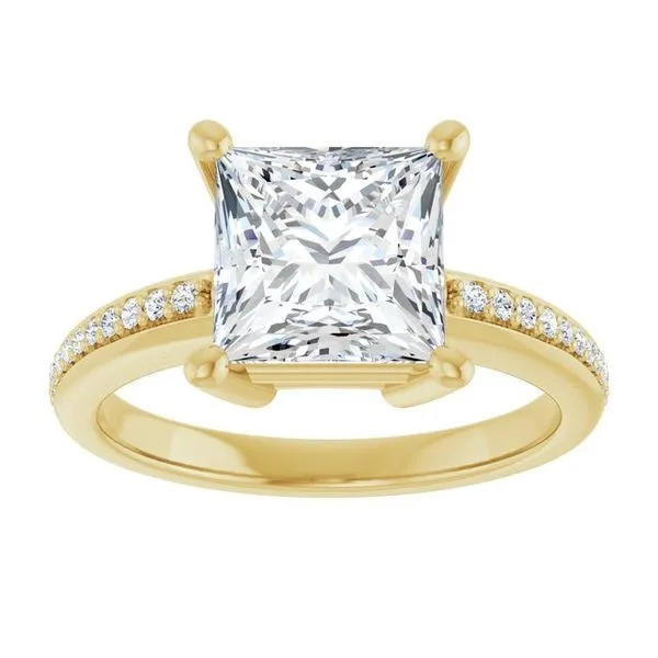 Accented Engagement Ring Image 3 Mark Jewellers La Crosse, WI