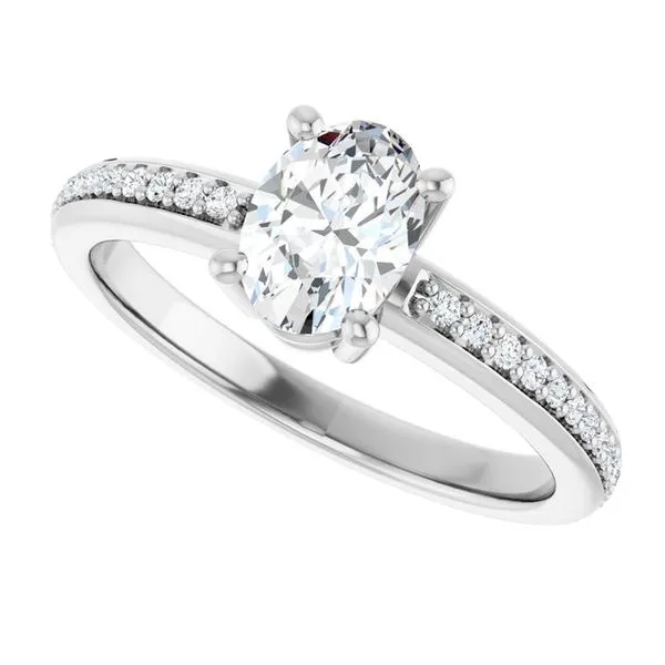 Solitaire Engagement Ring Image 5 Berilian Jewelers Folsom, CA
