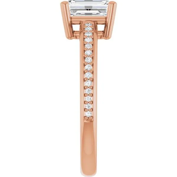 Solitaire Engagement Ring Image 4 Northwood Jewelers Northwood, OH