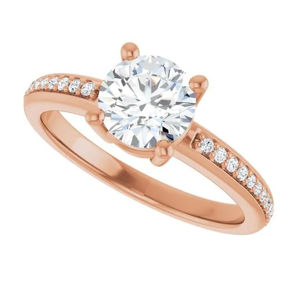 Solitaire Engagement Ring Image 5 The Jewelry Source El Segundo, CA