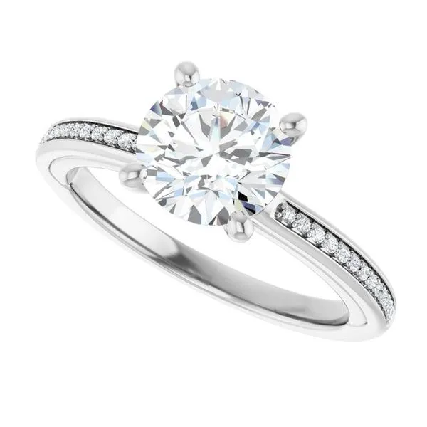 Solitaire Engagement Ring Image 5 Clater Jewelers Louisville, KY