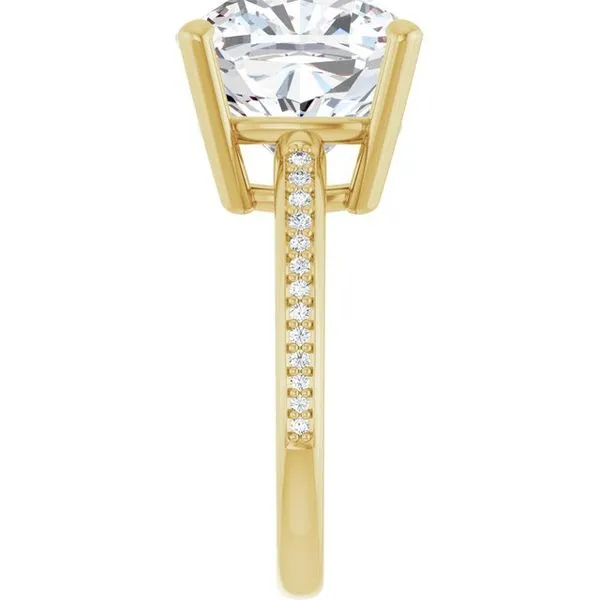 Solitaire Engagement Ring Image 4 Northwood Jewelers Northwood, OH