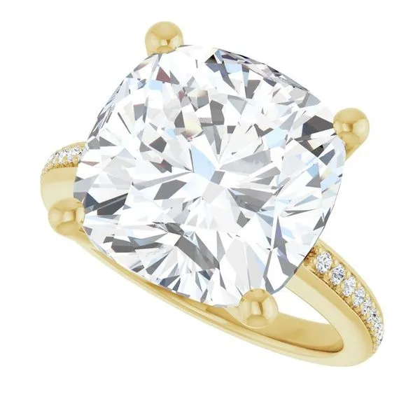 Accented Engagement Ring Image 5 Mark Jewellers La Crosse, WI