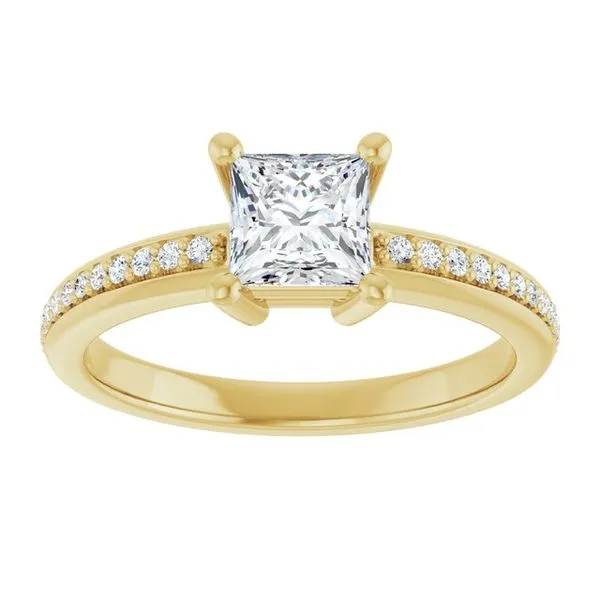 Solitaire Engagement Ring Image 3 Jimmy Smith Jewelers Decatur, AL