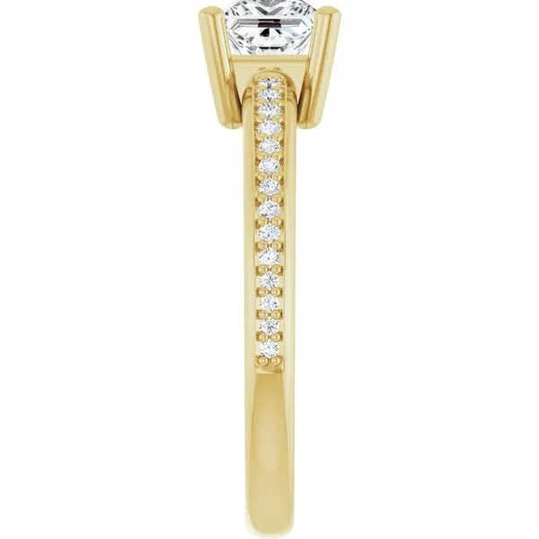 Solitaire Engagement Ring Image 4 Arezzo Jewelers Elmwood Park, IL