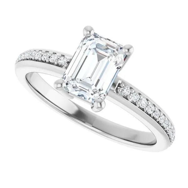 Solitaire Engagement Ring Image 5 Don's Jewelry & Design Washington, IA