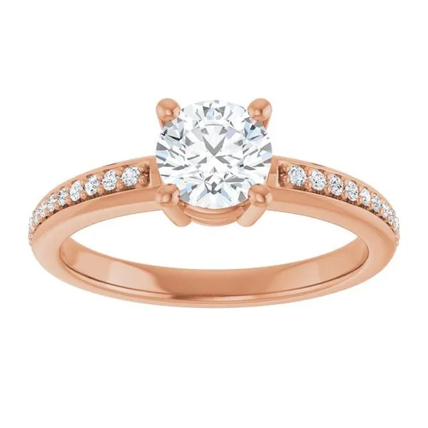 Solitaire Engagement Ring Image 3 Vulcan's Forge LLC KANSAS CITY, MO