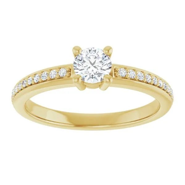 Solitaire Engagement Ring Image 3 Clater Jewelers Louisville, KY